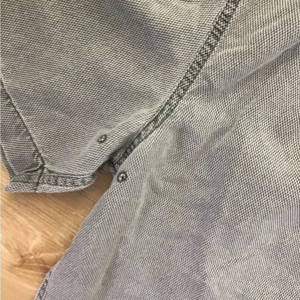 Nat Nast Silk Blend Button Up L - Picture 5 of 5